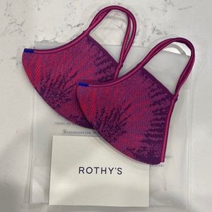Rothy’s kids size face mask — two